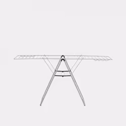 Brabantia 403484, Floor-standing rack, Grey, Metallic, 25 m, 890 - 1490 mm, 590 mm, 50 mm