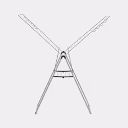 Brabantia 403484 laundry drying rack/line Floor-standing rack Grey, Metallic