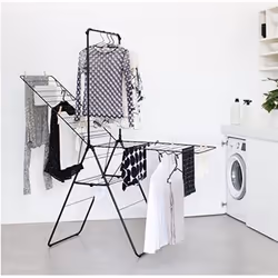 Brabantia 403521 laundry drying rack/line Floor-standing rack Black - Additional view 5
