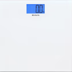 Brabantia 8710755483127, Electronic personal scale, 180 kg, 100 g, White, kg, lb, ST, Rectangle