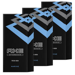 3 x Axe Aftershave Marine Fresh Aqua je 100ml for men Rasierwasser fÃ¼r den Mann