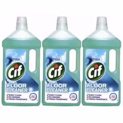 3 Pack Cif No Residues Floor Cleaner Ocean, 950ml