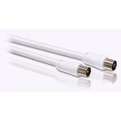 Philips PAL coax cable SWV2516W/10, 1.5 m, White