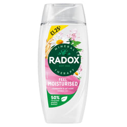 Radox Mineral Therapy Shower Gel Feel Moisturised 225 ml(Pack of 6)