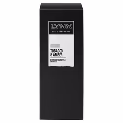 Lynx Urban Daily Fragrance Tobacco and Amber, 100 ml