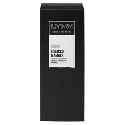 Lynx Urban Daily Fragrance Tobacco and Amber, 100 ml