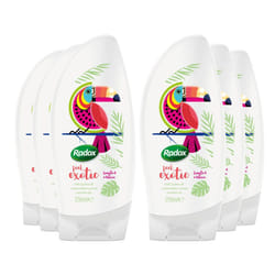 Radox Feel Exotic Shower Gel 250ml, 3 or 6 Pack - Buy 6