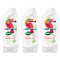Radox Feel Exotic Shower Gel 250ml, 3 or 6 Pack - Buy 3