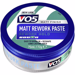 VO5 Matt Rework Matt Finish Hair Paste for Dry and Damp Hair 75 ml