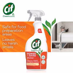 Cif Power & Shine Liquid Kitchen Spray 700ml