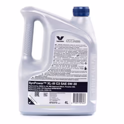Valvoline Synpower XL-III C3 5W-30 4l Engine oil 872373 VOLKSWAGEN: Crafter 30-50 Van, Transporter 5, GOLF 6, TOYOTA: Yaris I Hatchback