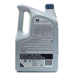 Valvoline Synpower 10W-40 5l Engine oil 872259 VOLKSWAGEN: Golf 5, Golf 7, Polo V Hatchback, AUDI: A6 C7 Avant, A6 C7 Saloon, A4 B9 Saloon