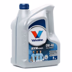 Valvoline Synpower 0W-40 4l Engine oil 872588 VOLKSWAGEN: Golf 5, Golf 7, Polo V Hatchback, BMW: 5 Saloon, 3 Saloon, 1 Hatchback