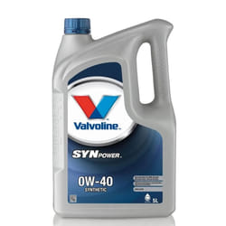 Valvoline Synpower 0W-40 5l Engine oil 872589 VOLKSWAGEN: Golf 5, Golf 7, Polo V Hatchback, BMW: 1 Hatchback, 5 Saloon, 3 Saloon