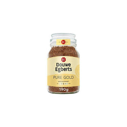 Douwe Egberts Pure Gold Instant Coffee 190g (Total of 6 Jars)