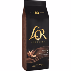 L'OR Espresso Forza Coffee Beans 500g Pack of 4