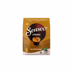 Coffee pads Jacobs Douwe Egberts SENSEOÃ STRONG, 36 pcs.