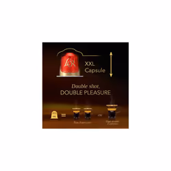 L'OR BARISTA Double Splendente XXL Aluminium Coffee Capsules (5 X 10 Pods) Intensity 7