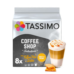 TASSIMO Toffee Nut Latte Coffee capsule 8 pc(s)