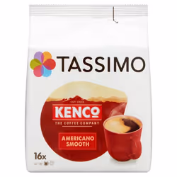 Tassimo Kenco Americano Smooth Coffee Pods (16 pods, 16 servings)