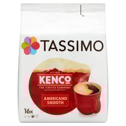 Tassimo Kenco Americano Smooth Coffee Pods (16 pods, 16 servings)