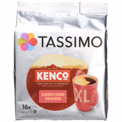 Tassimo Kenco Americano Grande Coffee Pods (16 pods, 16 servings)