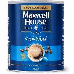 Maxwell House Instant Coffee Granules 750g (Single Tin) - 4032034