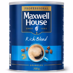 Maxwell House Rich Blend Instant Coffee Granules - 6x750g