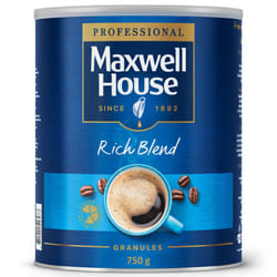 Maxwell House Rich Blend Instant Coffee Granules - 6x750g