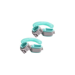 SMBOX Baby Reins Walking Harness, 2PCS Anti Lost Safety Wrist Cuff with Lock + 1.5m Bungee Straps Link for Toddlers, Kids, Children