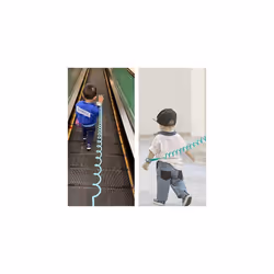 SMBOX Baby Reins Walking Harness, 2PCS Anti Lost Safety Wrist Cuff with Lock + 1.5m Bungee Straps Link for Toddlers, Kids, Children
