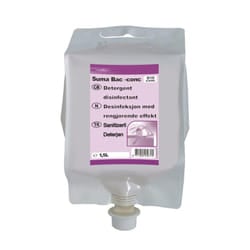 Suma Bac D10 Cleaner and Disinfectant Super Concentrate 1.5Ltr (4 Pack) - [GC398]