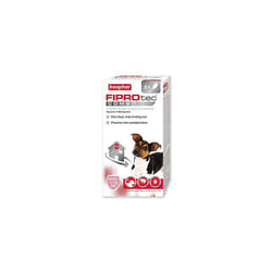 | FIPROtec COMBO for Small Dogs (2â10kg) | Kills Fleas, Flea Eggs & Ticks | Stops Fleas Multiplying on Pet and in Home | Vet Strength Treatment |