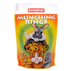 Beaphar Small Animal Munching Rings 75g