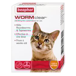 Beaphar Wormclear Cat 2 Tablets