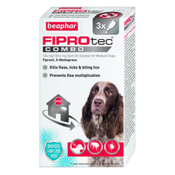 New Fiprotec Combo Medium Dog 3 Pipette
