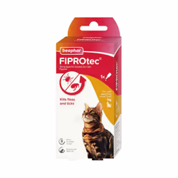 Beaphar FIPROtec Spot On Flea Treatment Cat 1 Pipette
