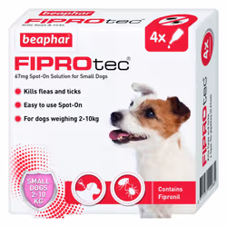 Fiprotec Spot On Small Dog 4 Pipette