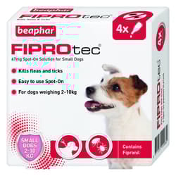 Fiprotec Spot On Small Dog 4 Pipette