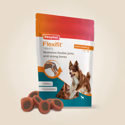 Beaphar Flexifit Dog Treats Maintains Flexible Joints & Strong Bones