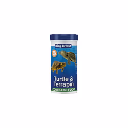 | Turtle & Terrapin Complete Food | 80g Tub | Rich in Vitamins & Minerals Natural Ingredients | Contains a Variety of Shrimp, ...