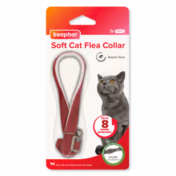 Beaphar Soft Cat Flea Collar Repels Fleas Up To 8 Weeks Protection