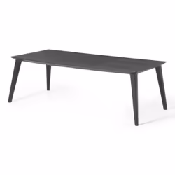 Keter Lima 240, Graphite, Plastic, Rectangular shape, 4 leg(s), 980 mm, 3130 mm