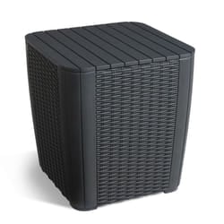 Allibert Luzon outdoor table Graphite Square shape