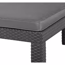 Keter Daytona Deluxe Sun Lounger - Grey