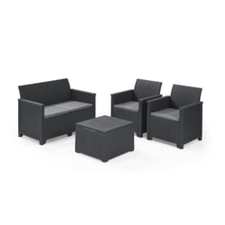 Keter Emma 4 Seater Lounge Set â Grey