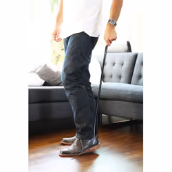 79cm Extra Long Stainless Steel Shoe Horn Metal Boot Wellie Disability