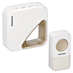 Grundig 36 Polyphonic Melodies Wireless Door Bell IP44 Volume Control Ring Bells