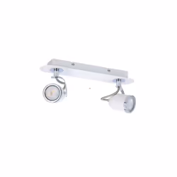 Ceiling lamp Grundig White Metal 50 W 8 x 13 x 31 cm 360Âº GU10