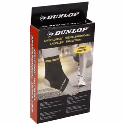 Dunlop Copper Infused Ankle Knee Elbow Comfort Support Belt Sports Pain Relief - Dunlop Ankle Support